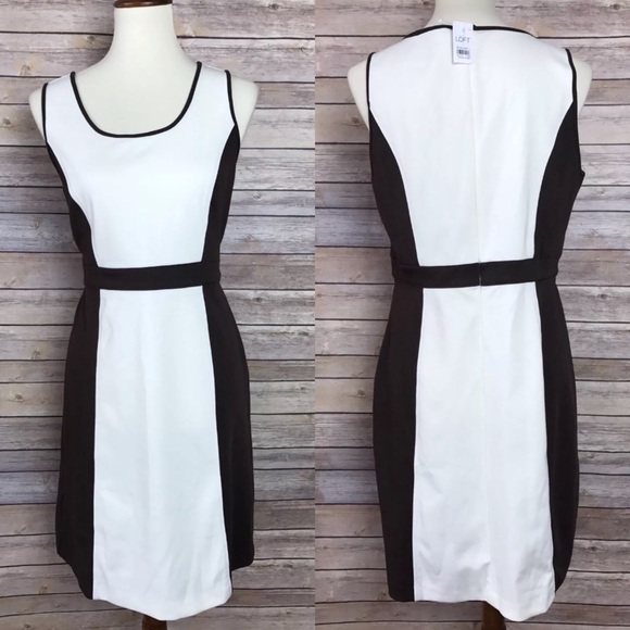 LOFT Dresses & Skirts - NWT Ann Taylor Loft Sz 8 Illusion Waist Dress H11
